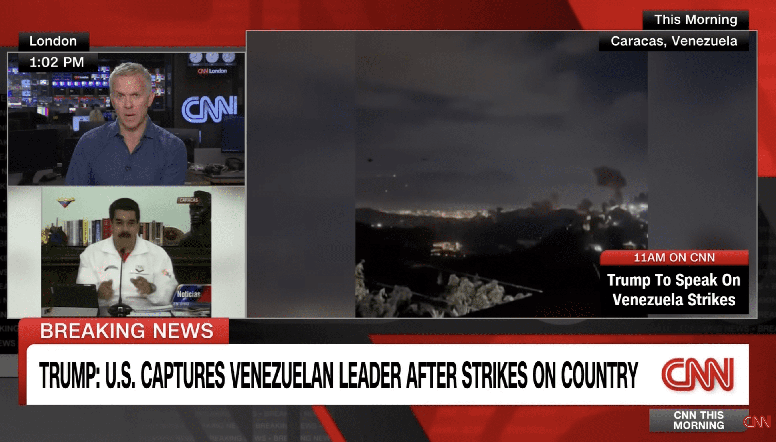 US captures Venezuela’s Maduro
