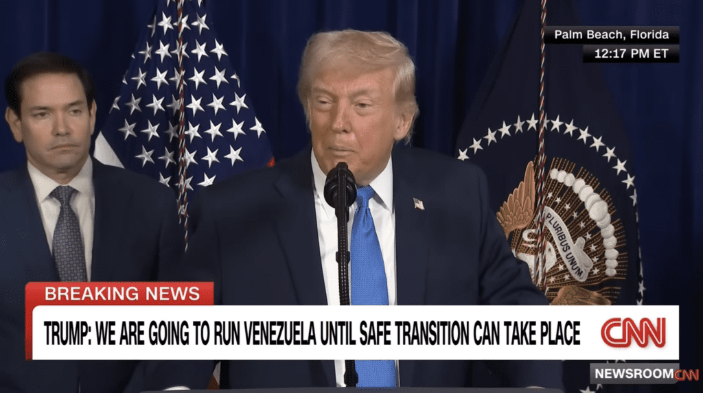 Trump After Capturing Maduro