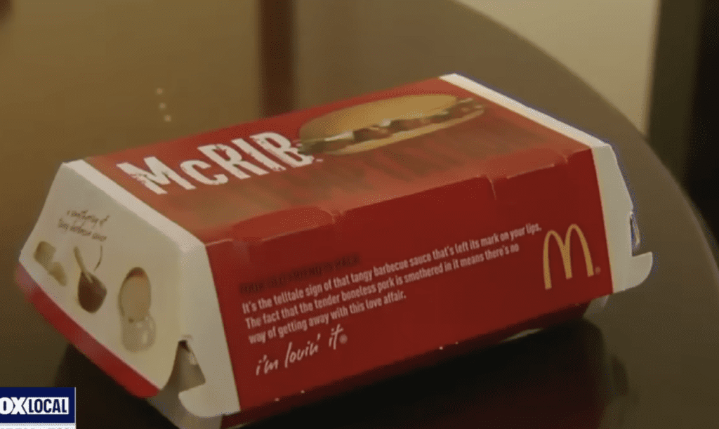 McDonald's faces lawsuit over McRib sandwich