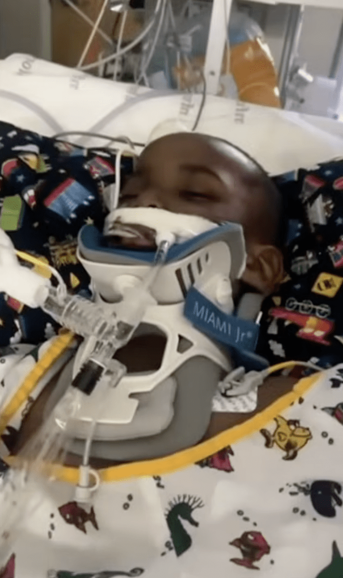 Autistic 6-year-old hospital SFL
