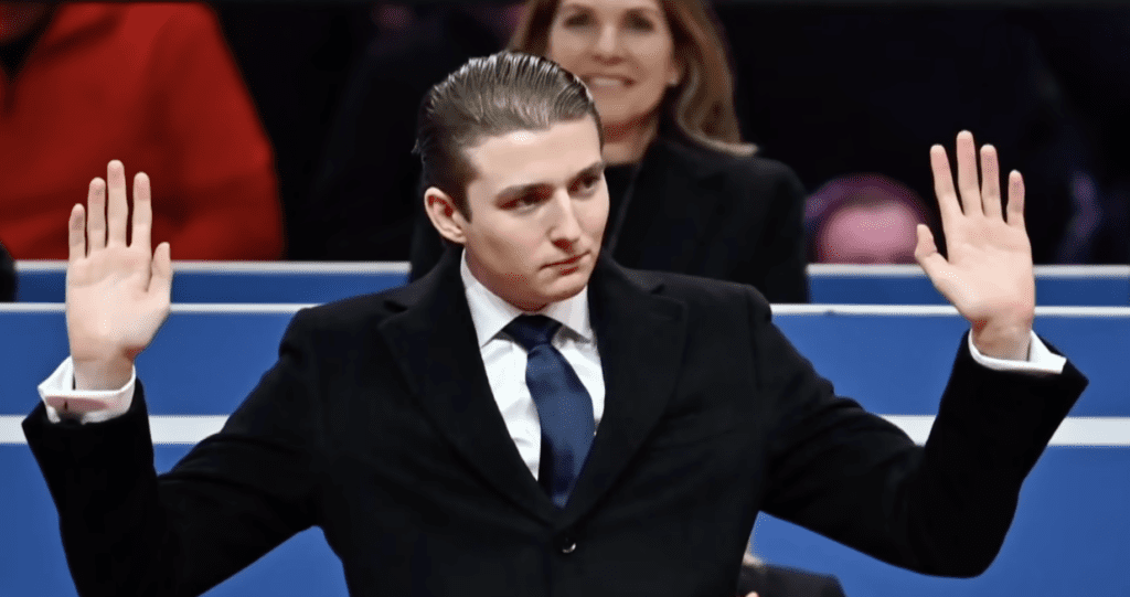 Barron Trump’s emergency call to police