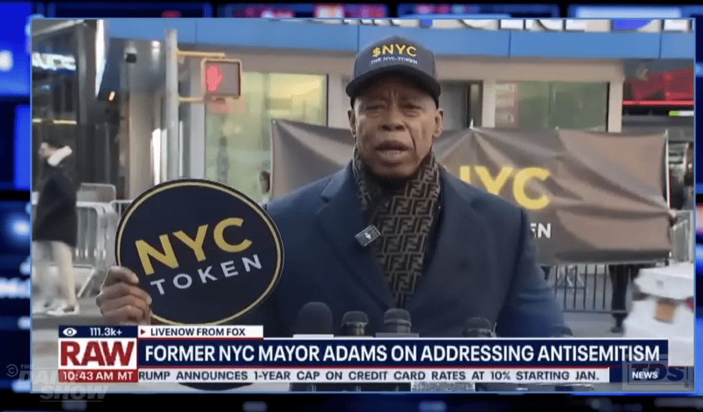Eric Adams Crypto