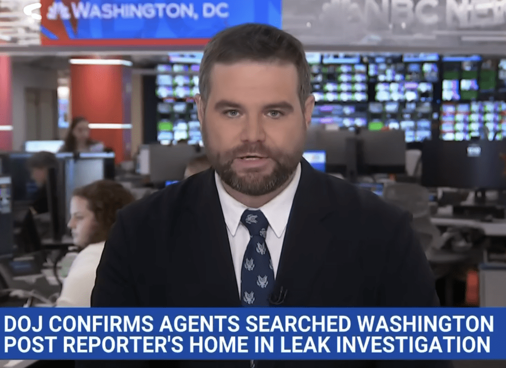 Washpo Journalist Raided