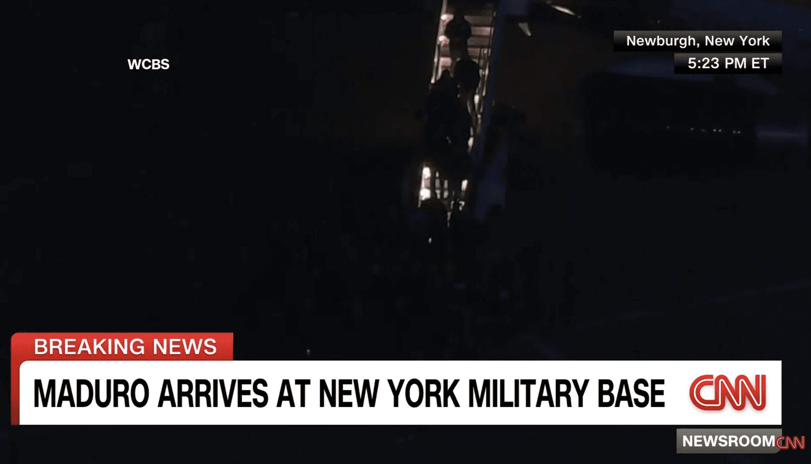 Maduro Lands in New York