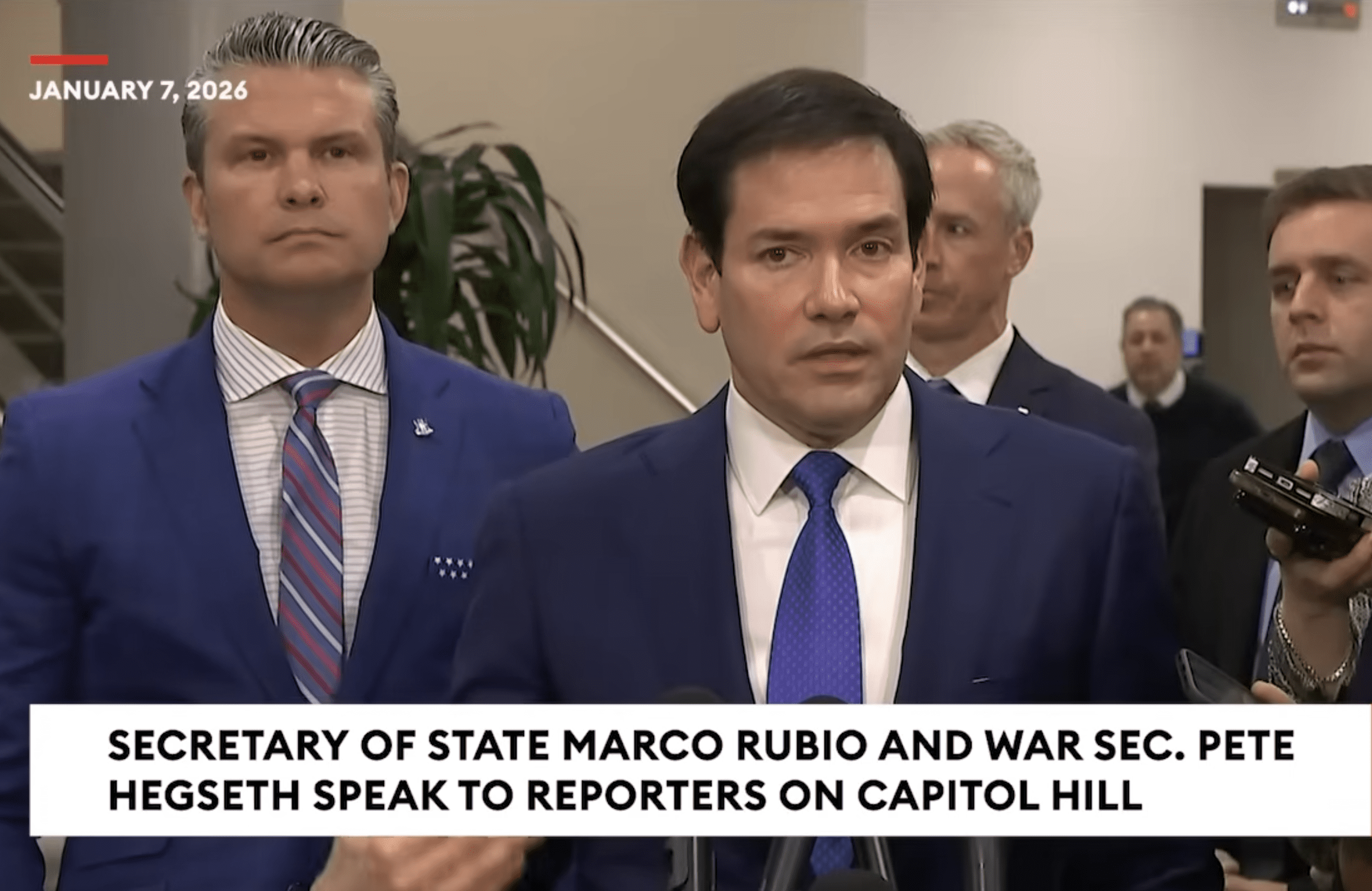 Rubio and Hegseth