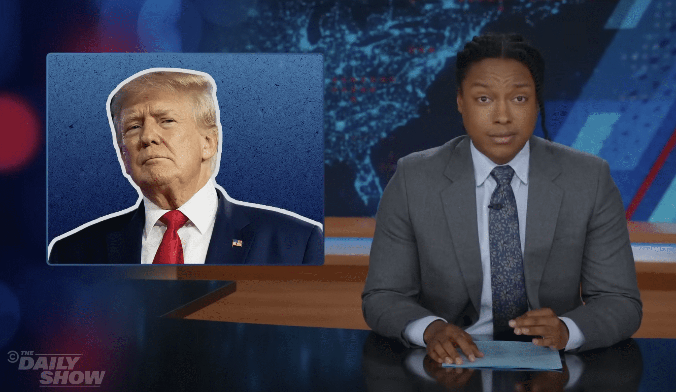 Trump on the Daily Show