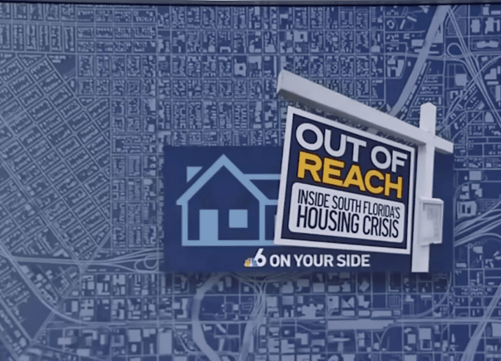 affordable housing is “out of reach” for many South Floridians