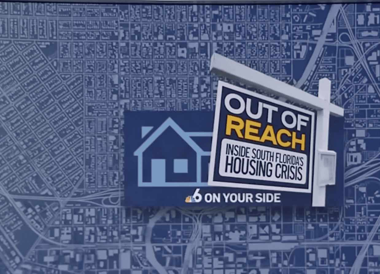 affordable housing is “out of reach” for many South Floridians