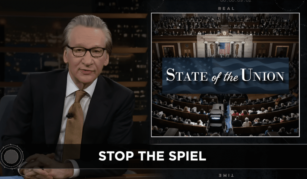 Bill Maher on the State of the Union