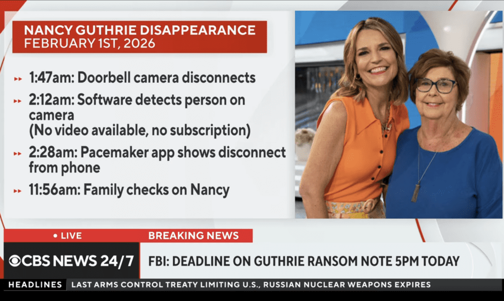 Nancy Guthrie Abduction