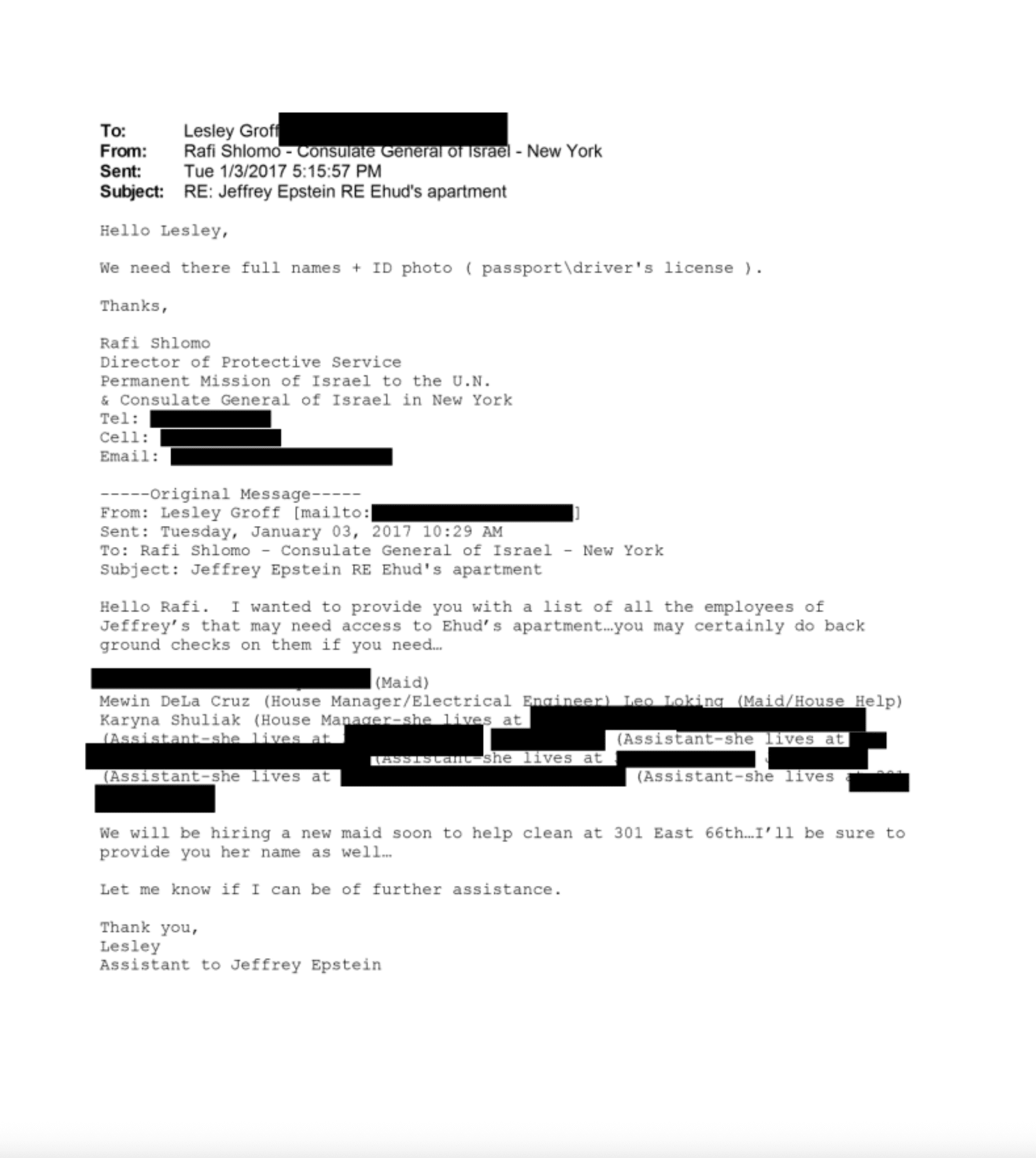 Epstein Files Israel 