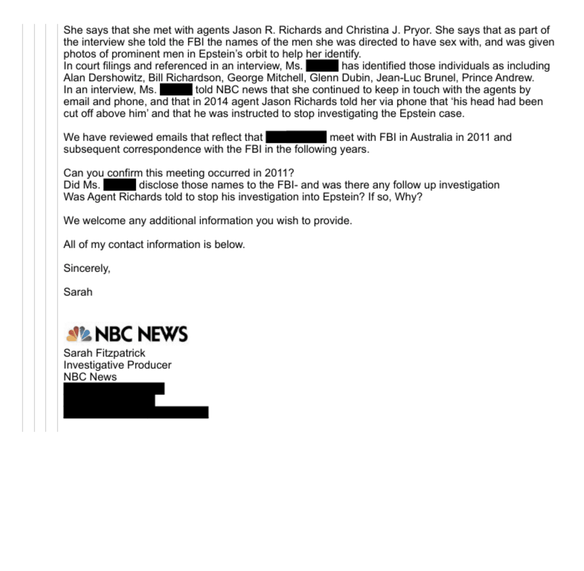 Governor Richardson of New Mexico - Jeffrey Epstein Files close relationship documented 