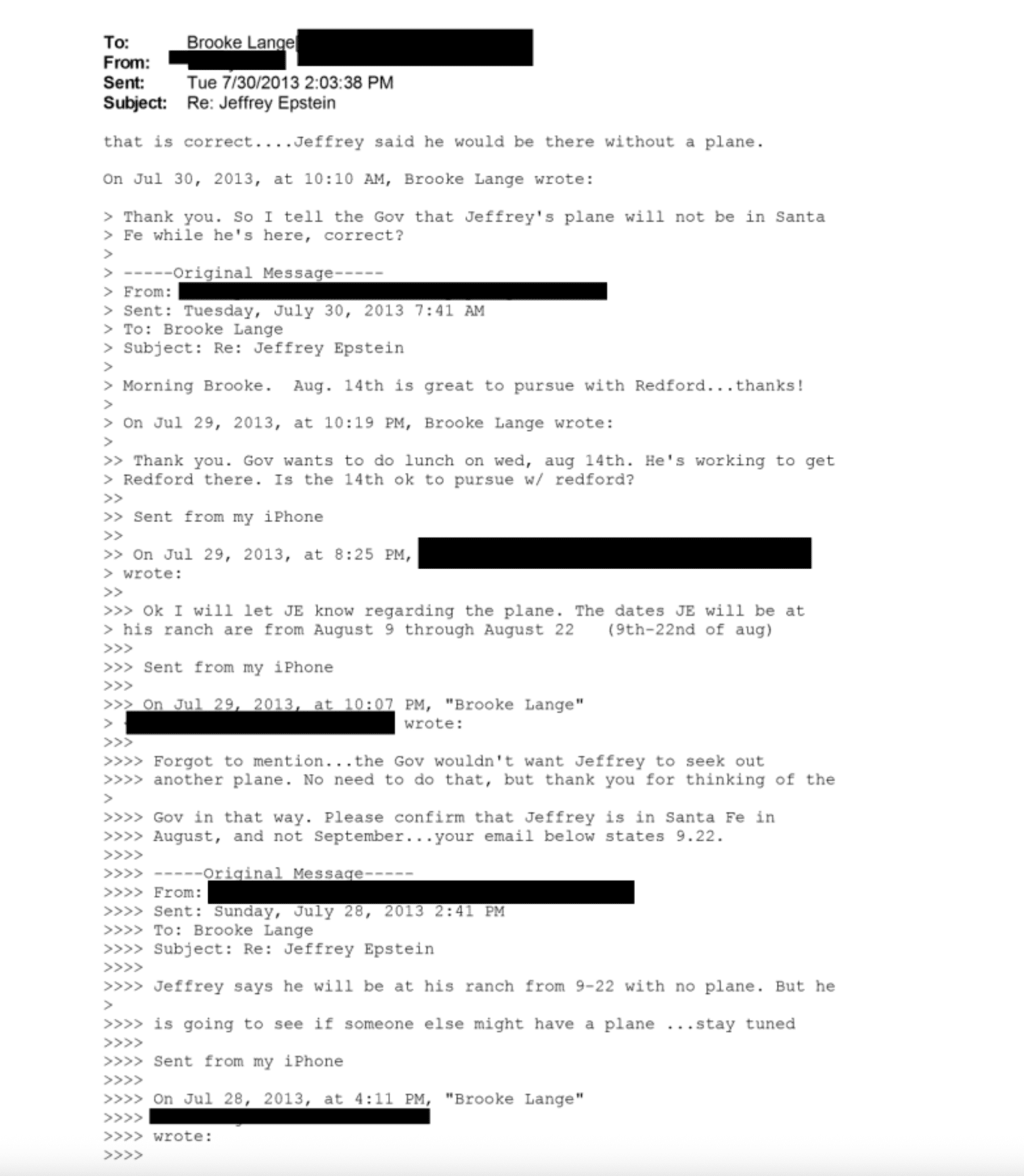 Bill Richardson of New Mexico Jeffrey Epstein