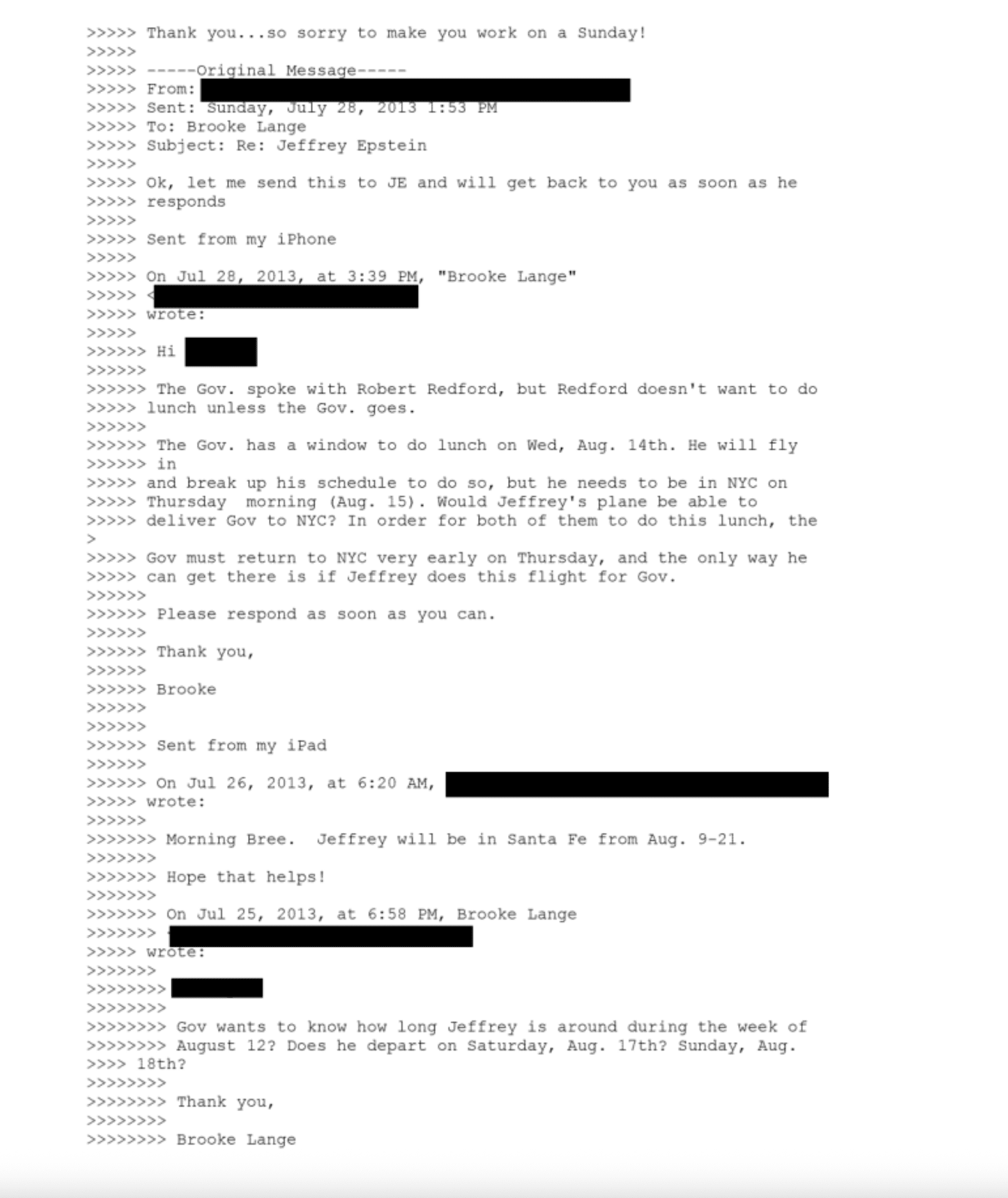 Gov Bill Richardson of New Mexico Jeffrey Epstein