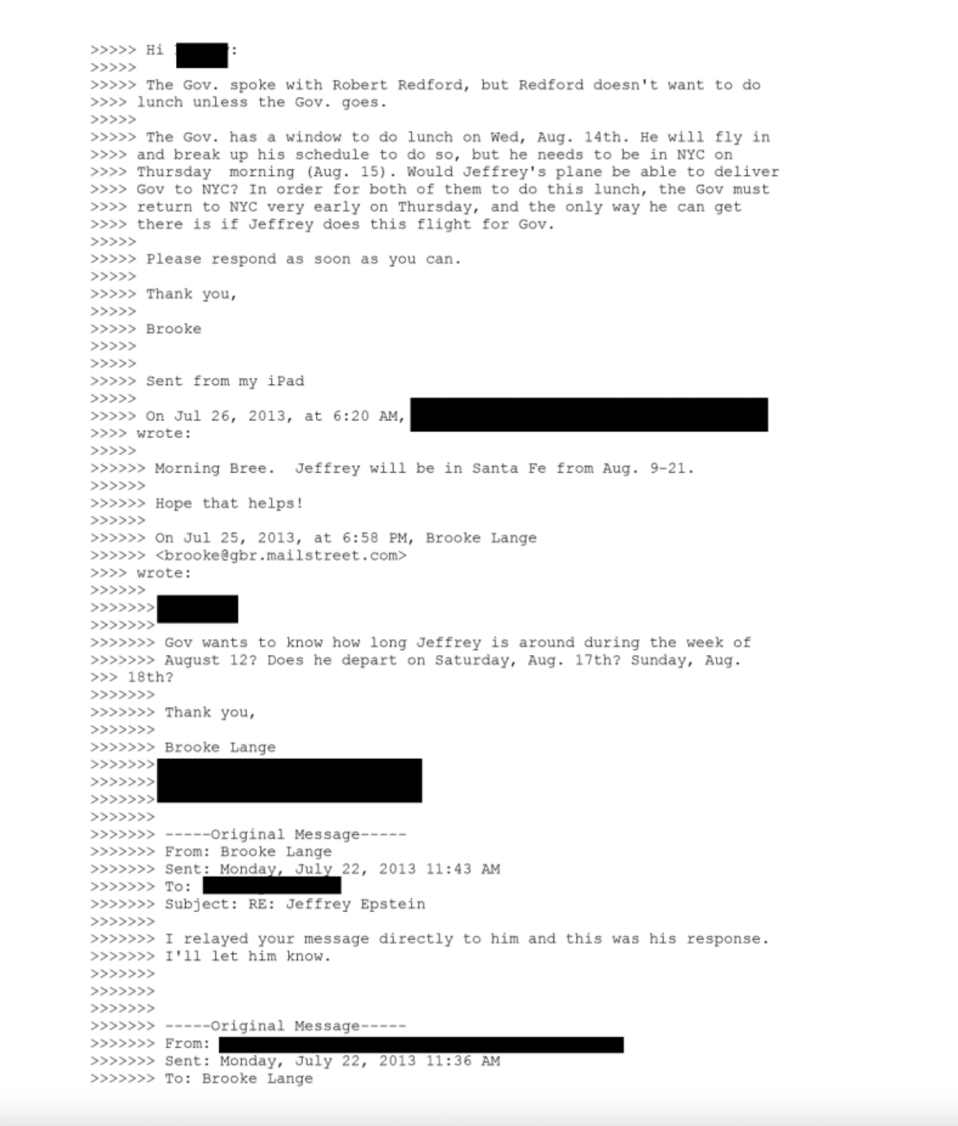 Bill Richardson Jeffrey Epstein 