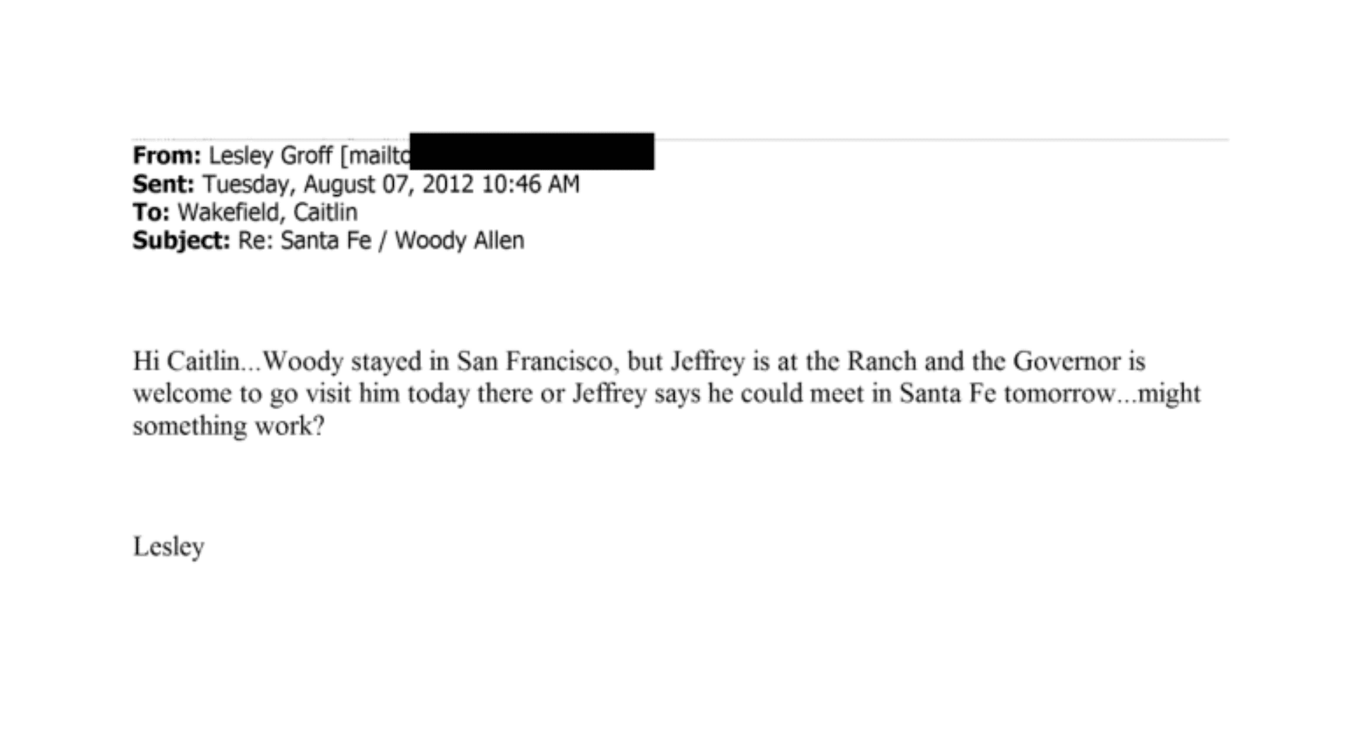 Epstein Emails in New Mex 