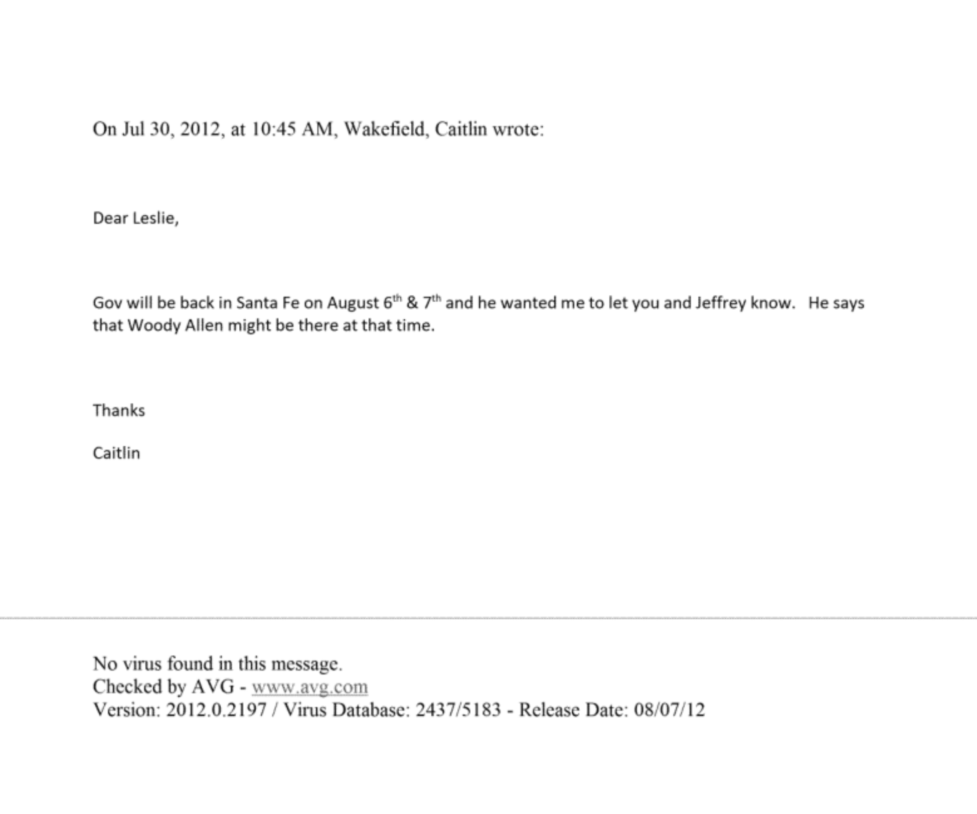 Jeffrey Epstein Files - New Mexico 