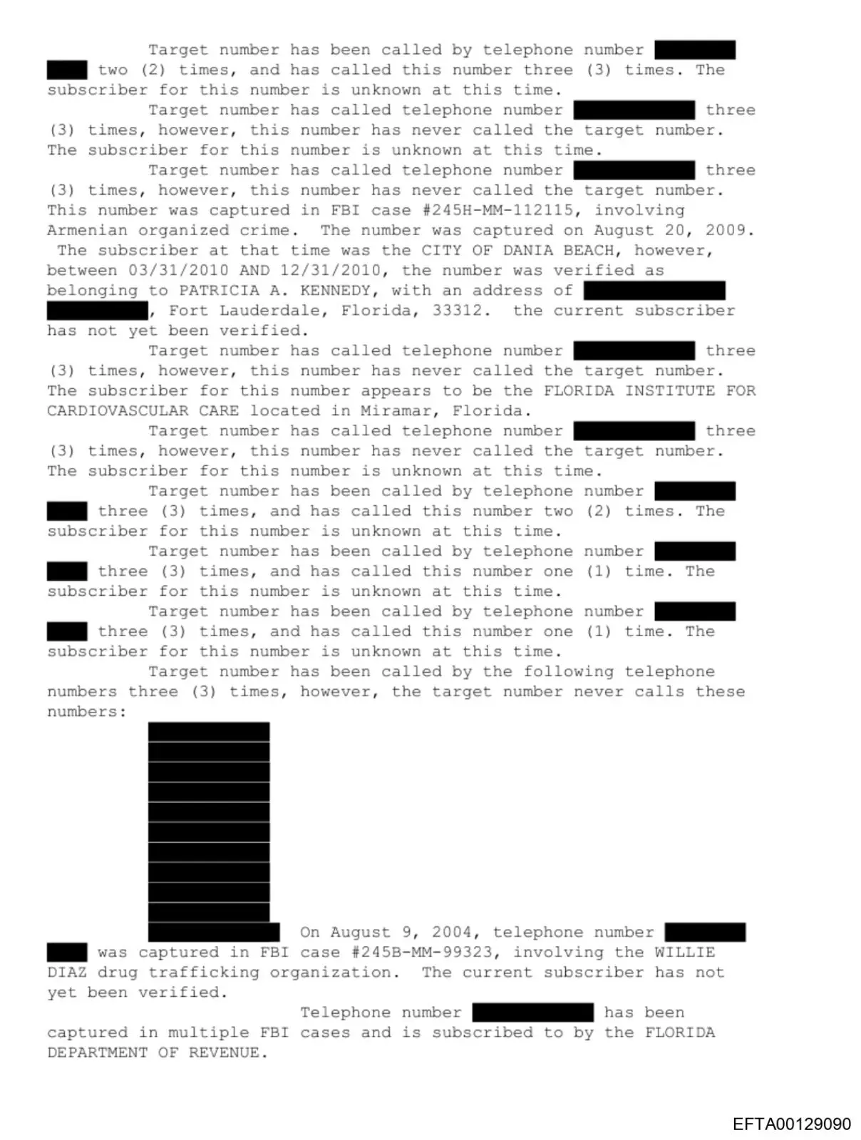 Trantalis Epstein records