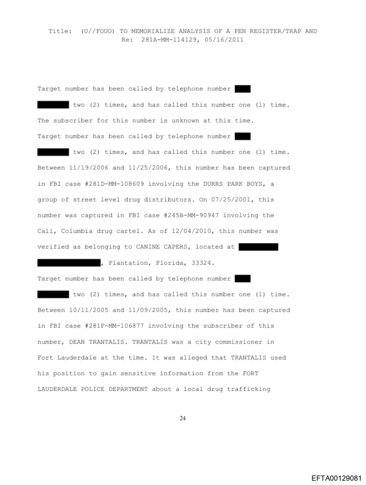  Mayor Dean Trantalis Epstein Files 