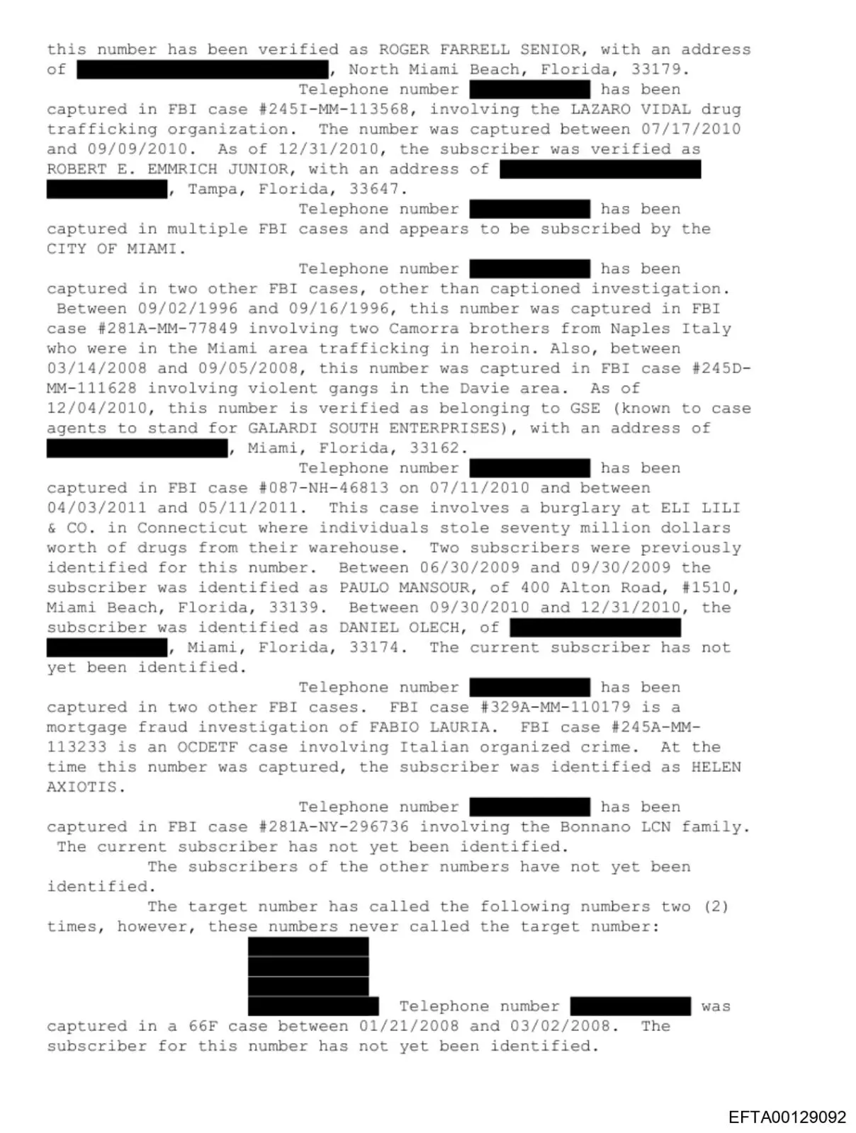 Epstein and Fort Lauderdale 