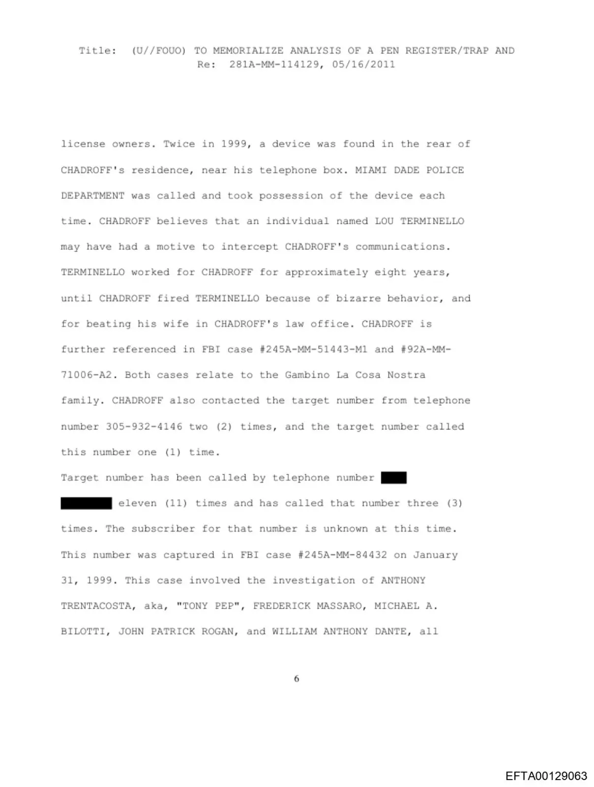Trantalis Epstein Links