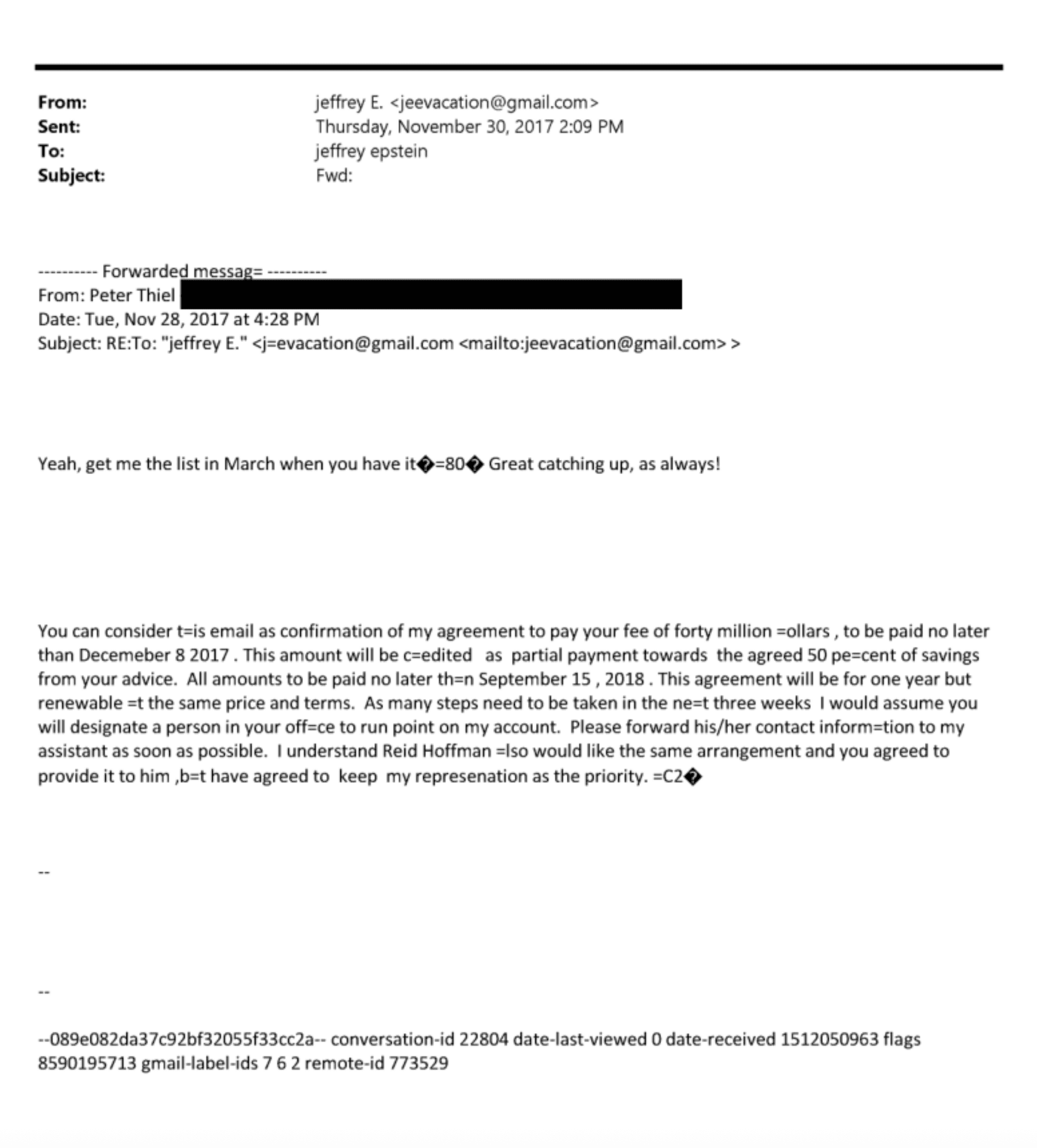 Epstein and Peter Theil 