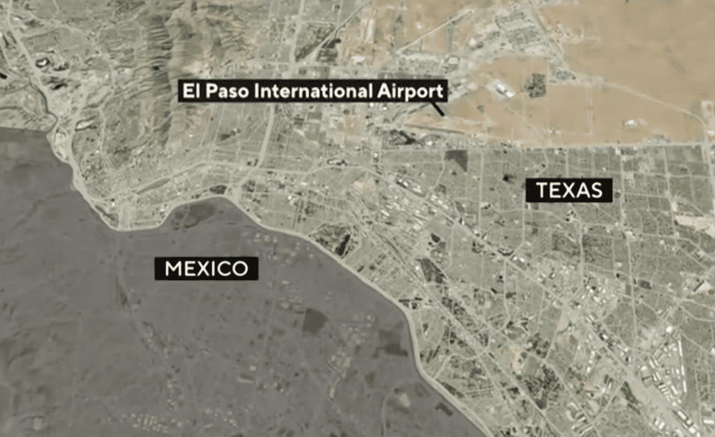 El Paso's airspace