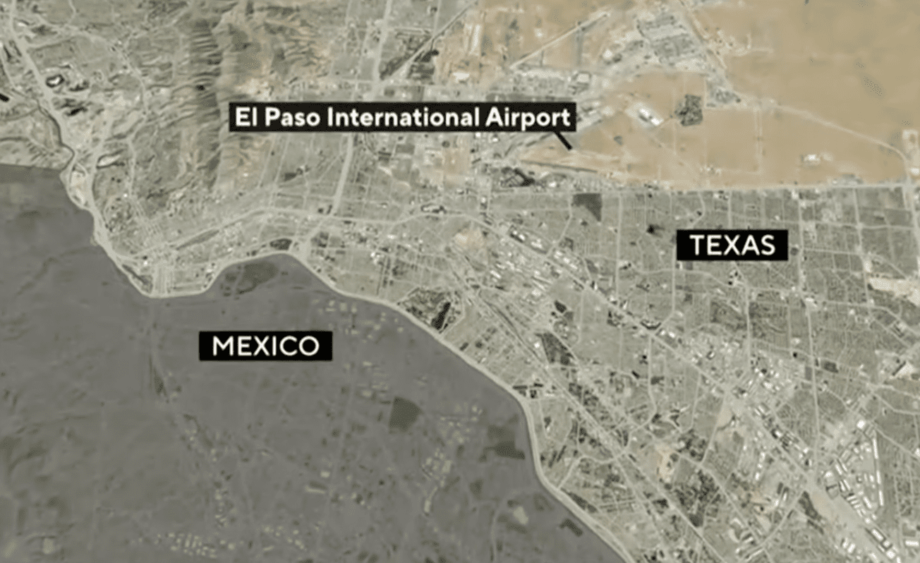 El Paso's airspace