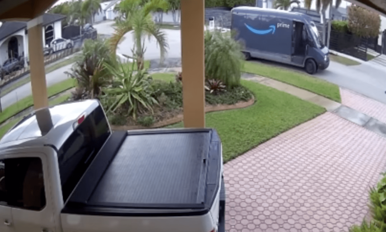 Amazon driver Hit-and-Run