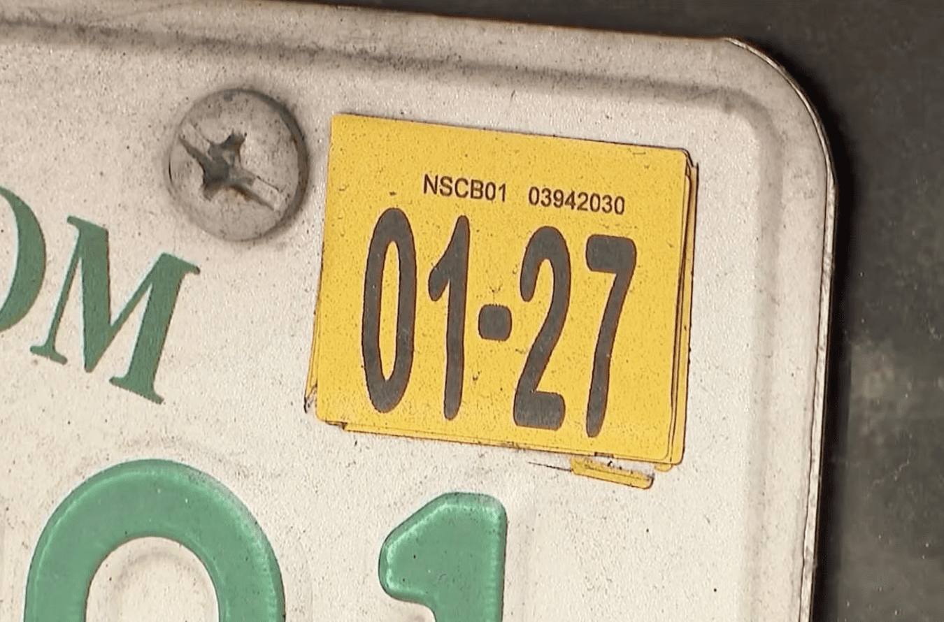 Florida looks to eliminate yellow car registration stickers