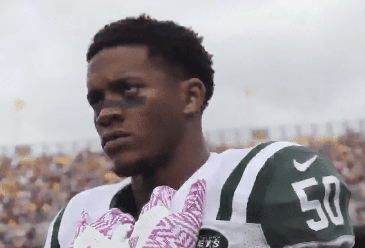 NFL linebacker Darron Lee