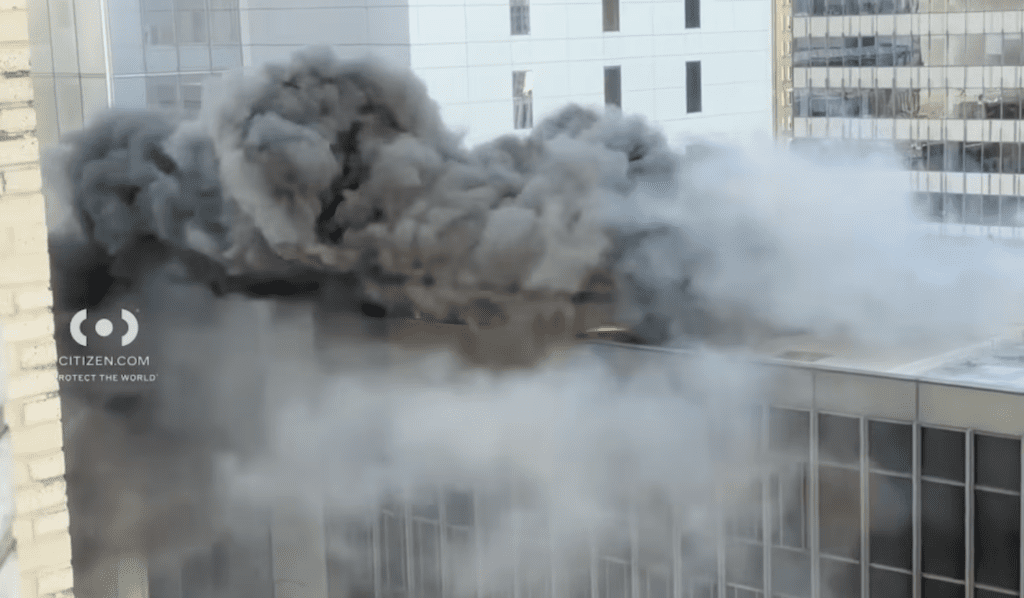 Black smoke NYC