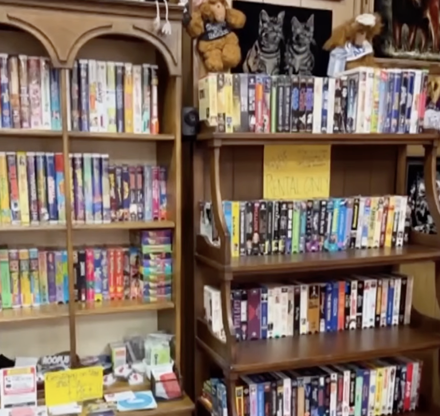 DVDs and VHS