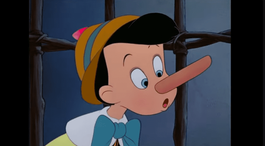 pinocchio nose photo