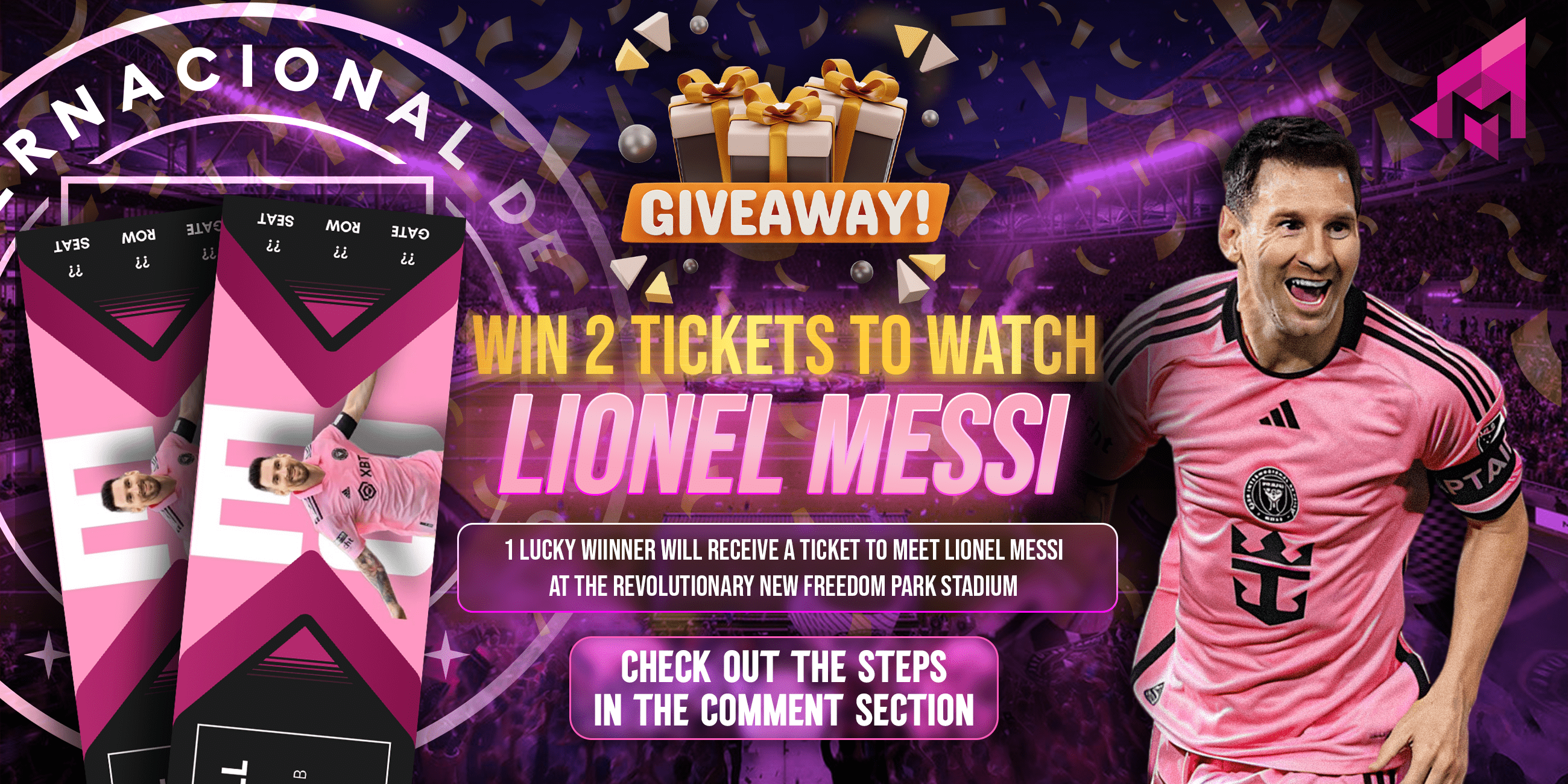 Win Free Tickets to See Lionel Messi at Freedom Park | SFL Media