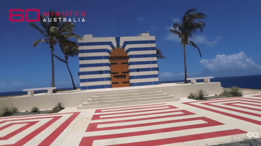 epstein island photo