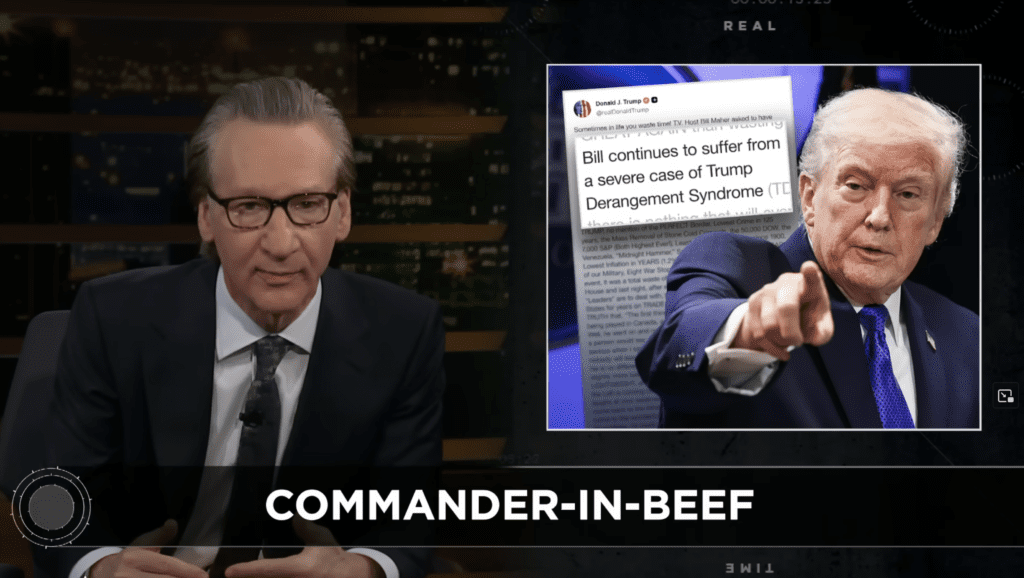 Bill Maher and Donald Trump