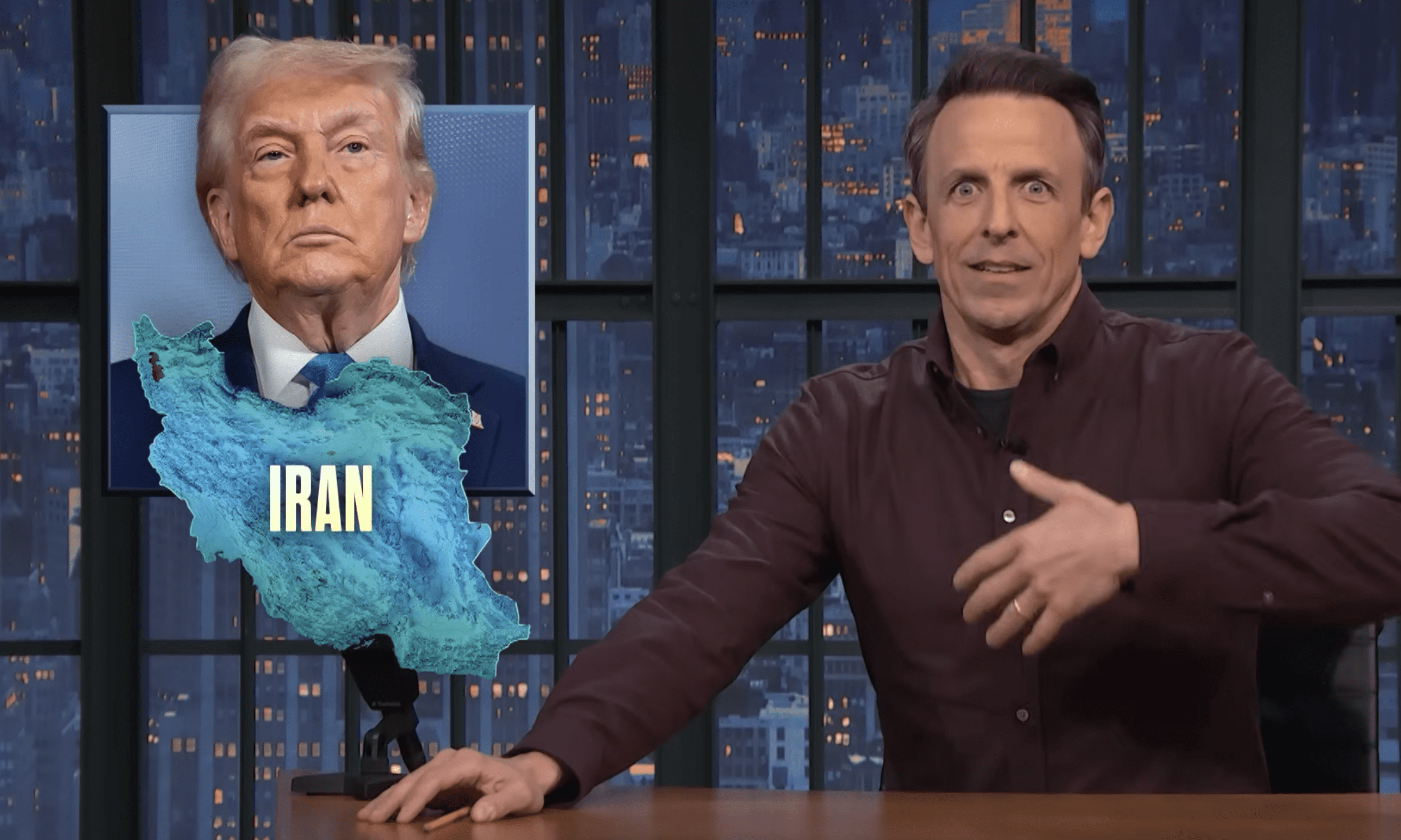 Donald Trump on Seth Meyers
