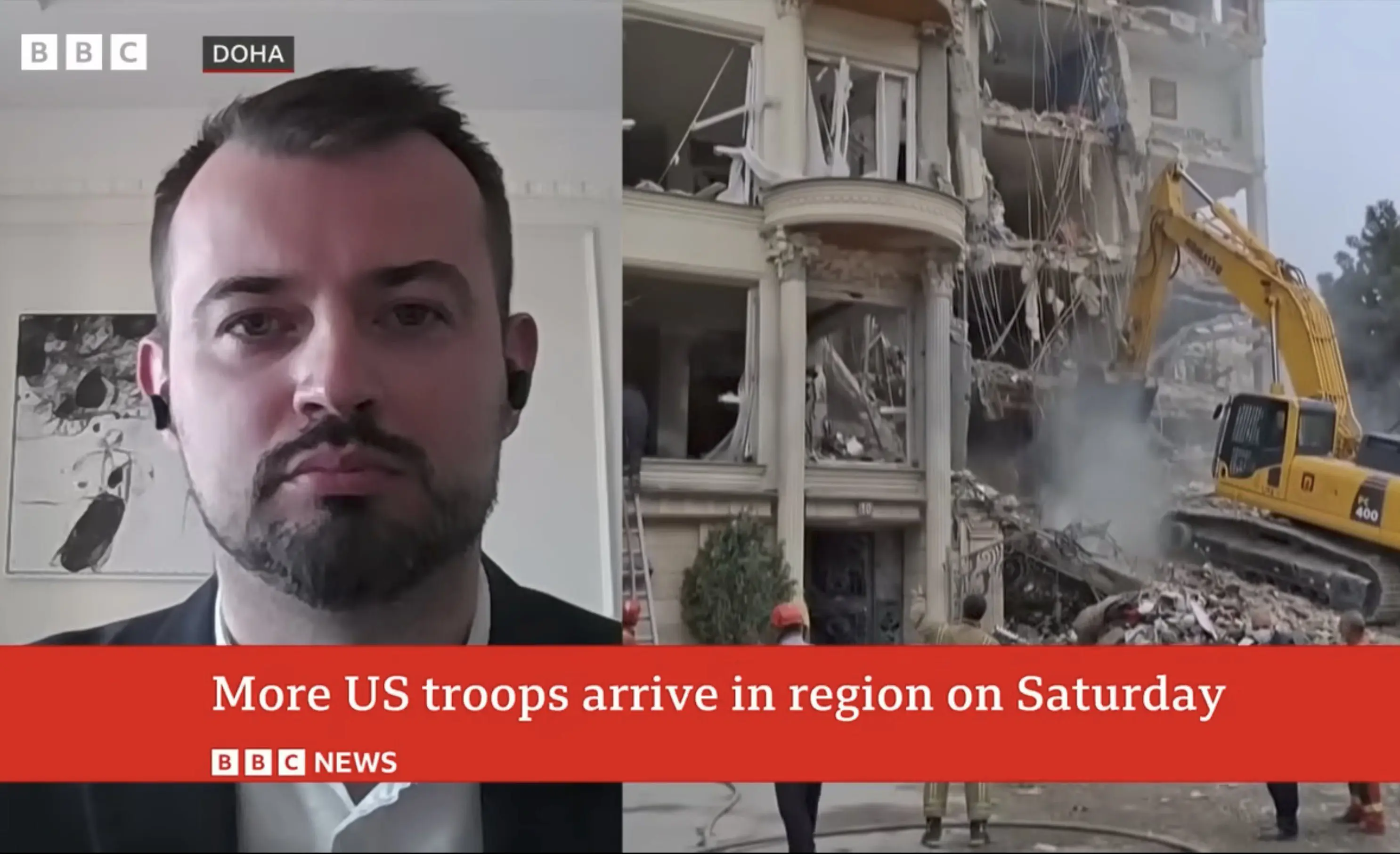 War in Iran - US Soldiers Going In