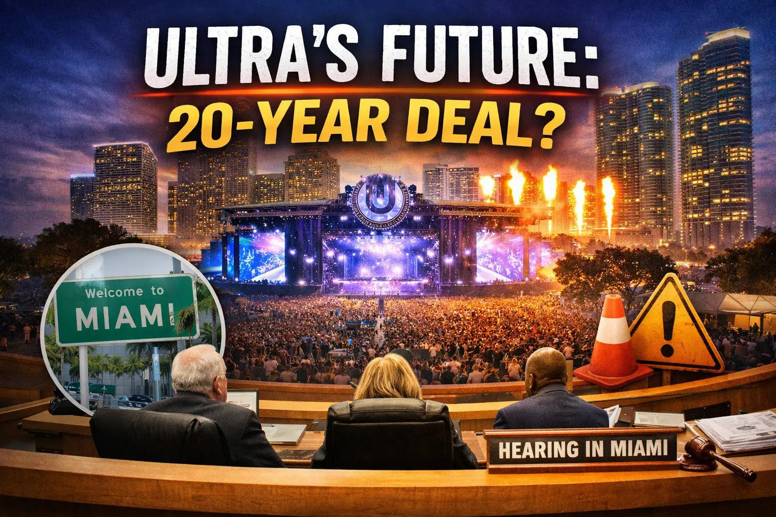 Ultra Music Festival 20 Year Lease Bayfront Park