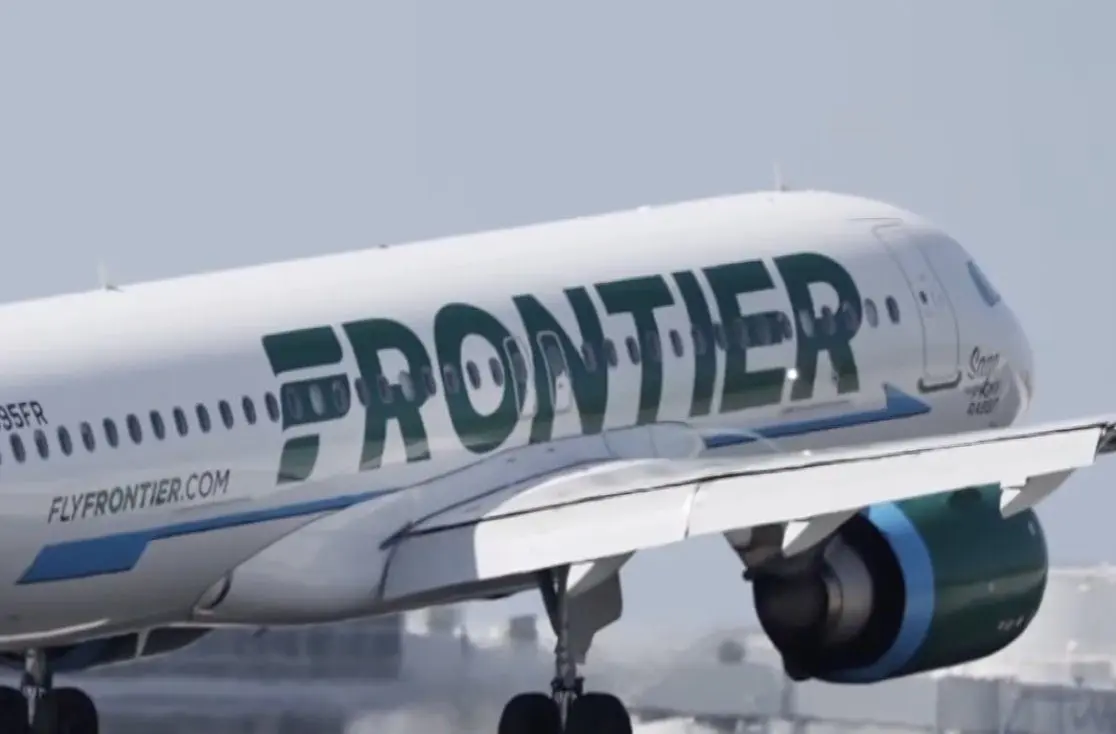 Frontier Jet Slams on Breaks to Avoid 2 Trucks on LAX Runway