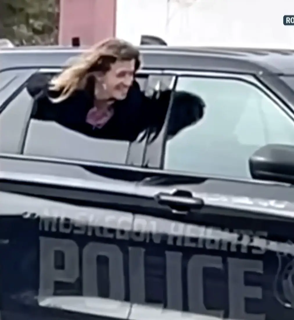 Michigan woman goes viral over Houdini-like escape from police cruiser