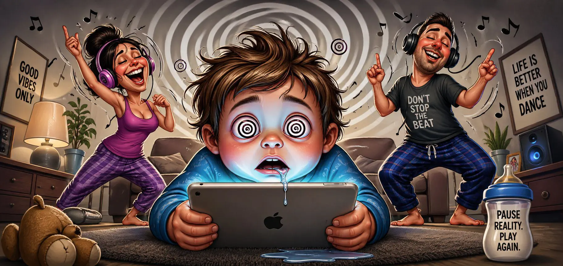child ipad photo