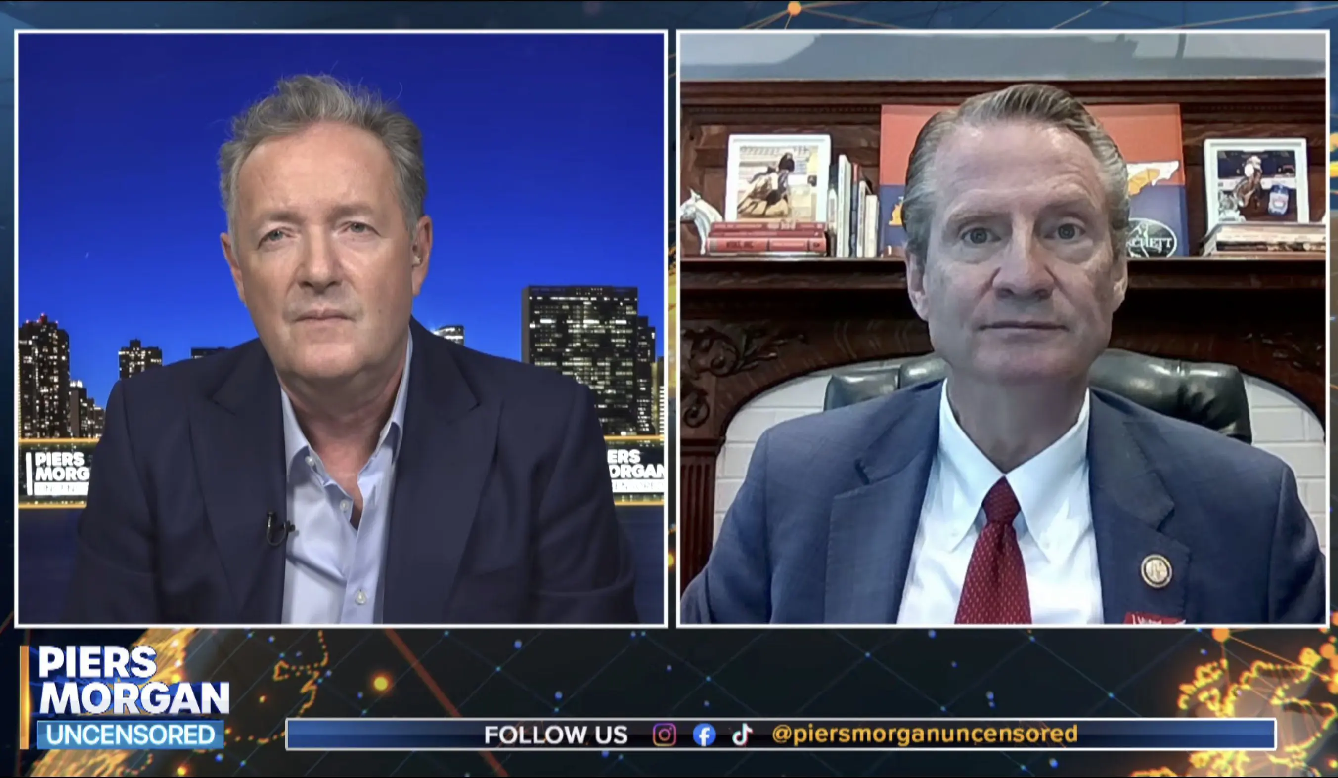 Tim Burchett Alleges “Sinister” UFO Cover-Up on Piers Morgan Uncensored