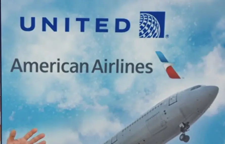 United, American Airlines