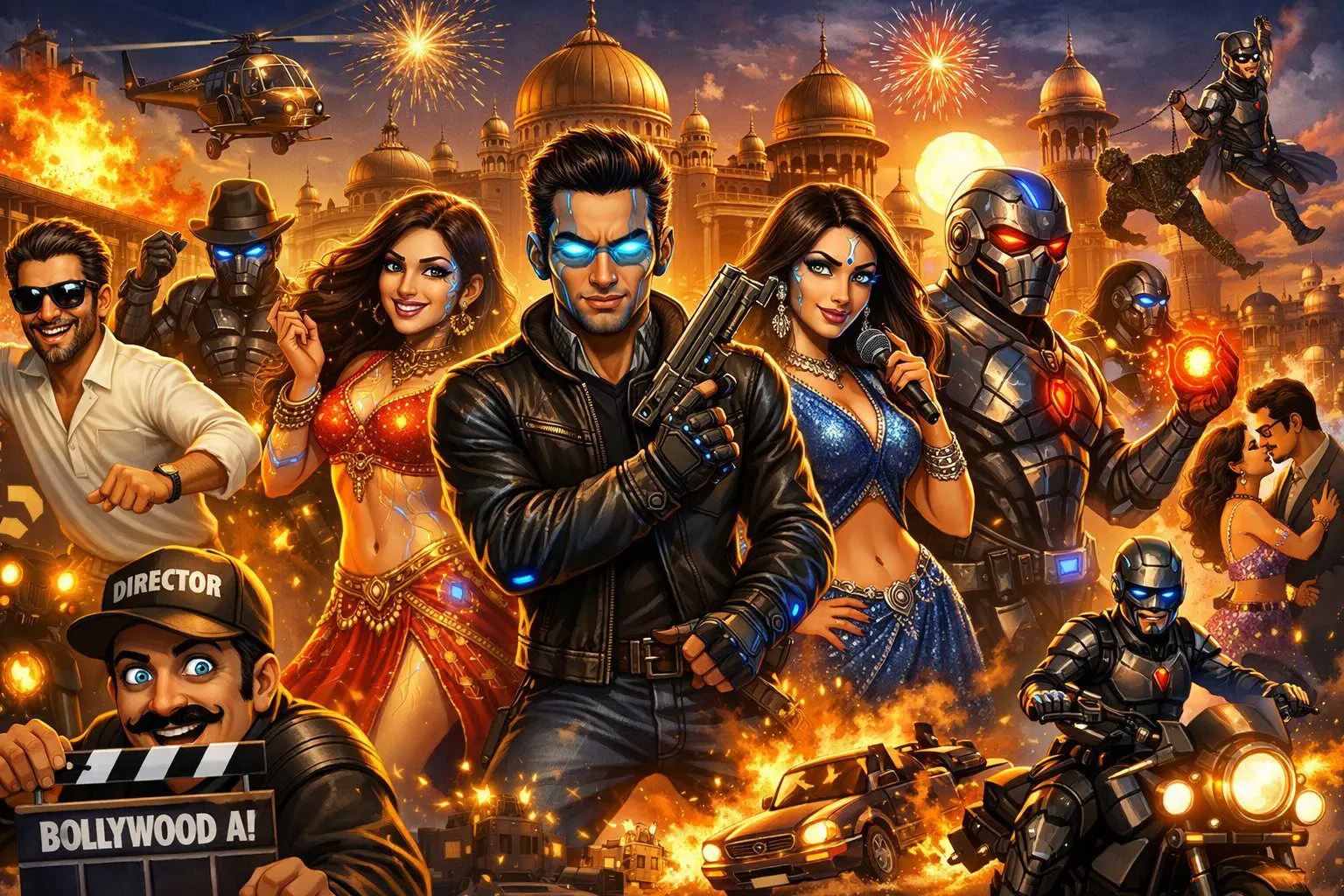 bollywood ai photo