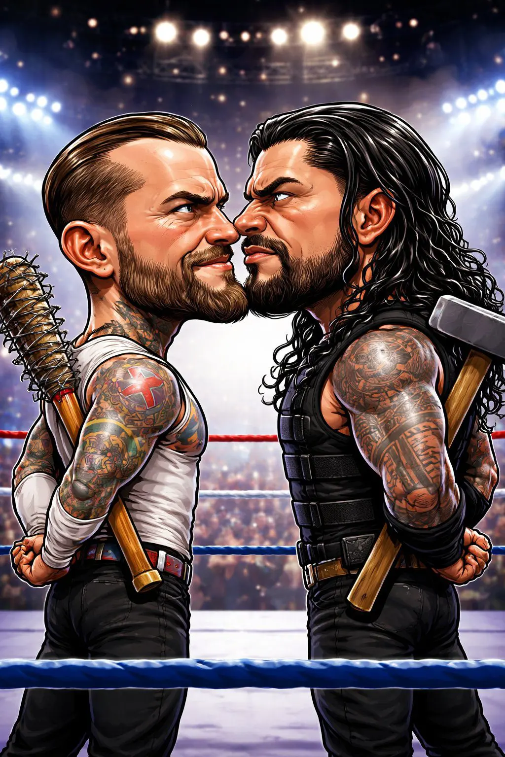 Punk vs Reigns Punk vs Reigns