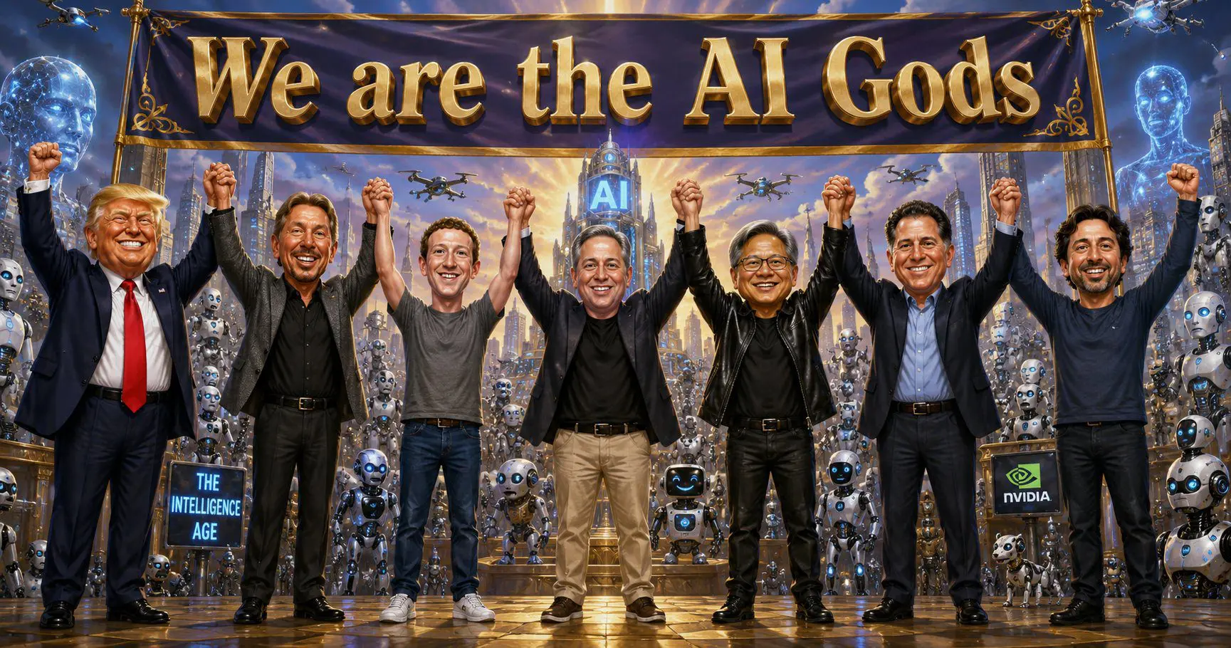 AI gods photo