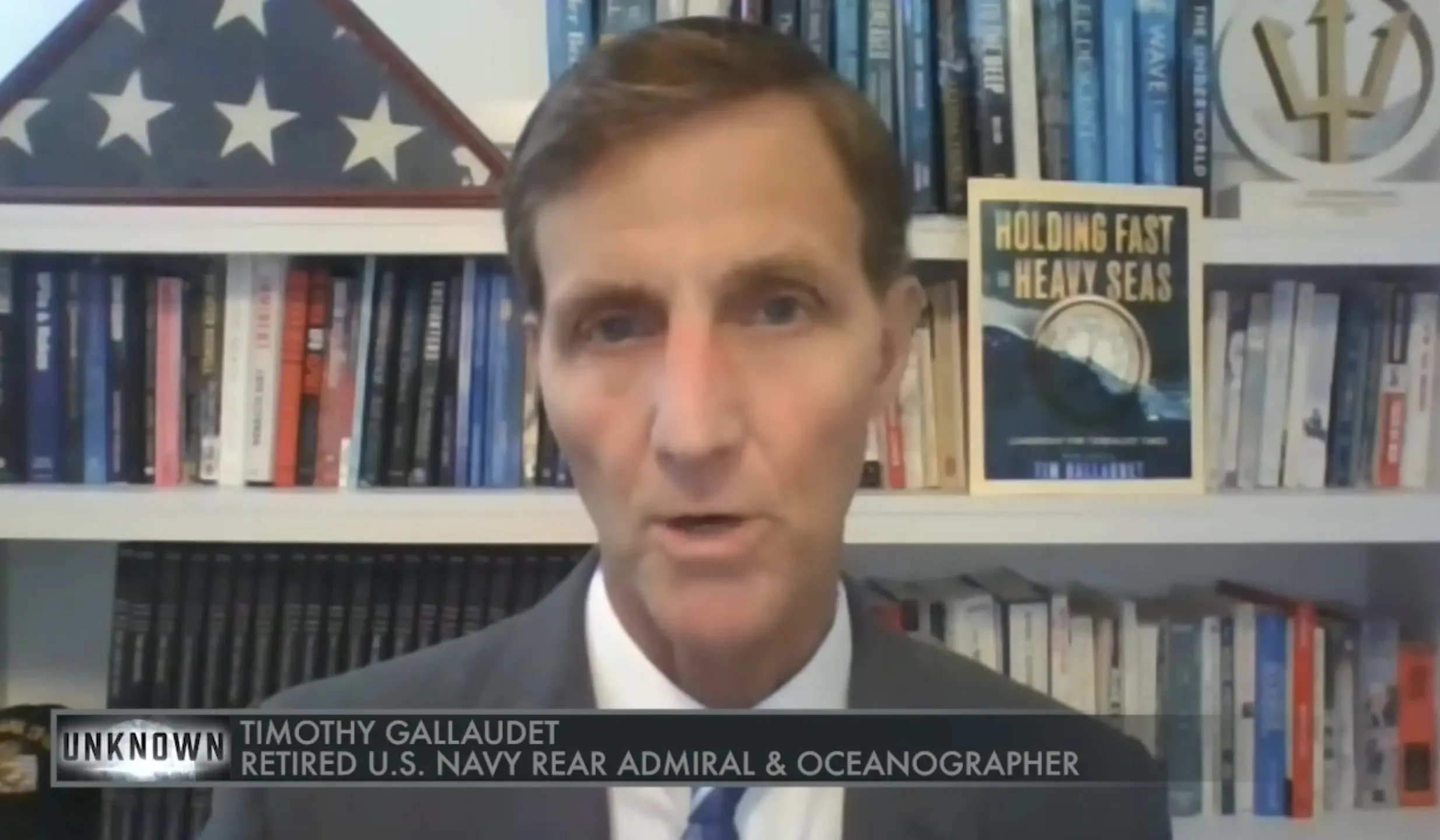 Retired U.S. Navy Rear Admiral Timothy Gallaudet