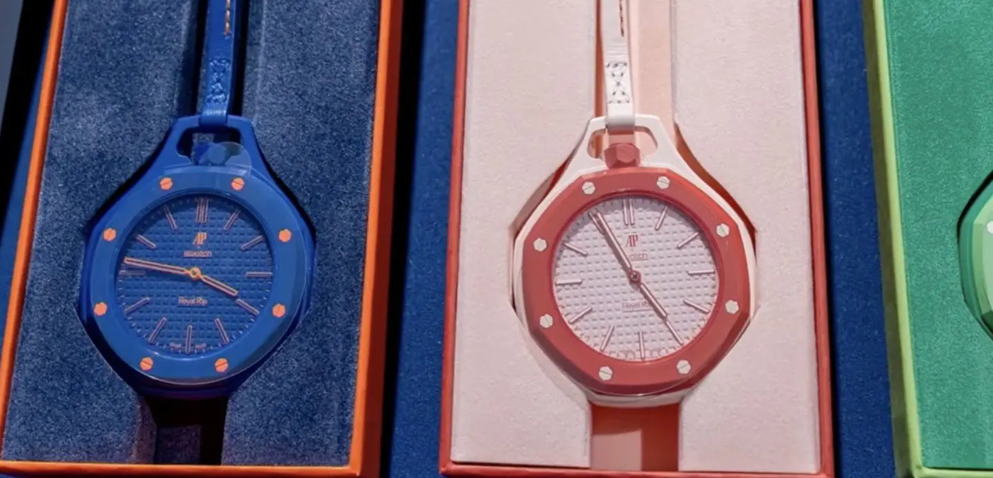 Swatch brand collab
